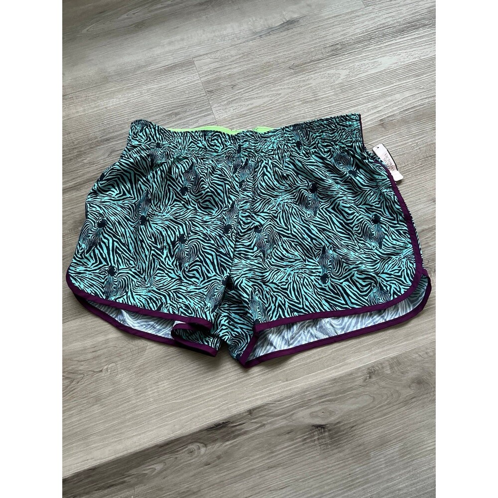NEW Victoria Secret Zebra Running Shorts Size Small